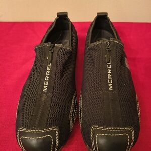 Merrell Barrafo Black Mesh Women's Shoes Size 8.5